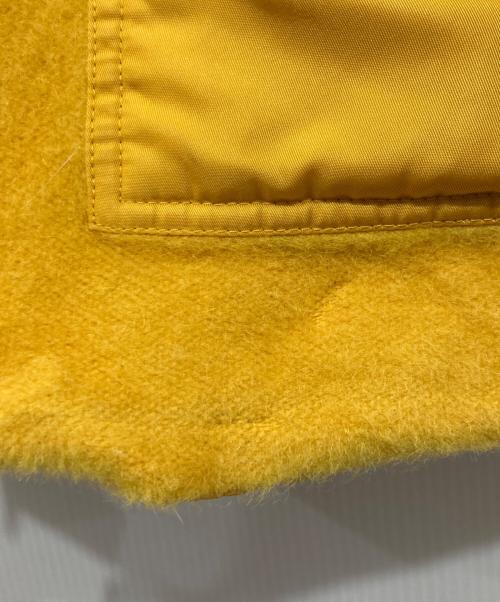 Weekend by Max Mara（ウィークエンド マックスマーラ）Weekend by Max Mara (ウィークエンド マックスマーラ) 切替コート イエロー サイズ:42の古着・服飾アイテム