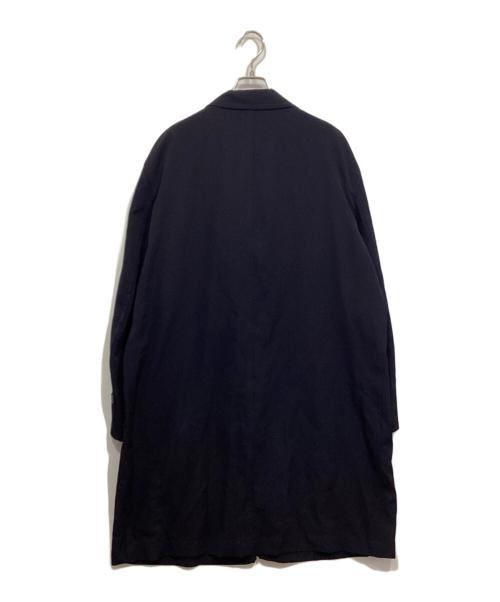 COMME des GARCONS（コムデギャルソン）COMME des GARCONS (コムデギャルソン) ニット 切替 コート ネイビー サイズ:Mの古着・服飾アイテム