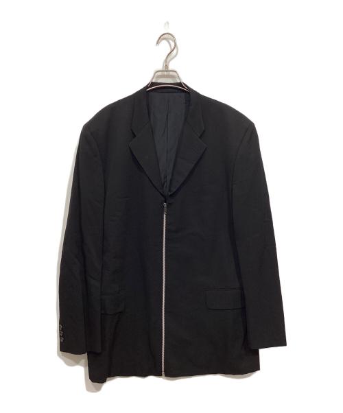 COMME des GARCONS HOMME（コムデギャルソン オム）COMME des GARCONS HOMME (コムデギャルソン オム) ジップジャケット ブラック サイズ:Lの古着・服飾アイテム