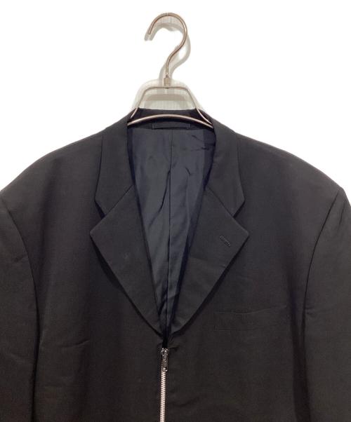 COMME des GARCONS HOMME（コムデギャルソン オム）COMME des GARCONS HOMME (コムデギャルソン オム) ジップジャケット ブラック サイズ:Lの古着・服飾アイテム