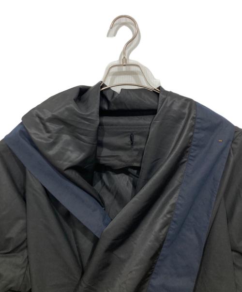 Vivienne Westwood man（ヴィヴィアン ウェストウッド マン）Vivienne Westwood man (ヴィヴィアン ウェストウッド マン) 変形コート ブラック×ネイビー サイズ:Lの古着・服飾アイテム