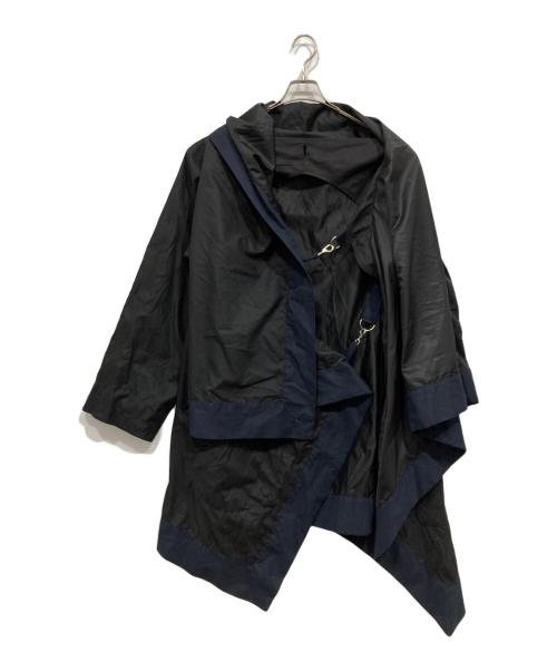 Vivienne Westwood man（ヴィヴィアン ウェストウッド マン）Vivienne Westwood man (ヴィヴィアン ウェストウッド マン) 変形コート ブラック×ネイビー サイズ:Lの古着・服飾アイテム