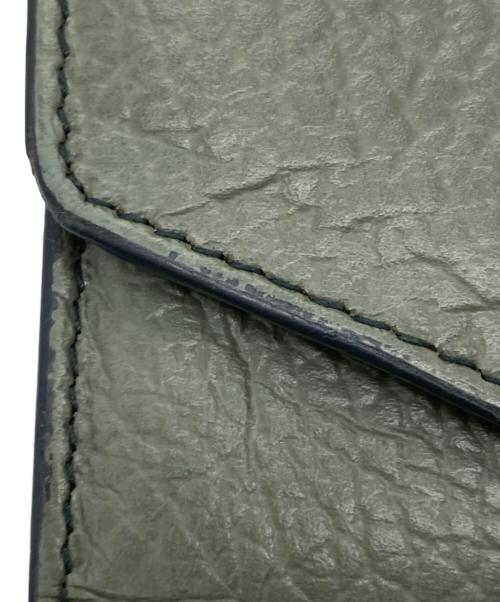 Maison Margiela（メゾンマルジェラ）Maison Margiela (メゾンマルジェラ) 2つ折り財布 グリーンの古着・服飾アイテム