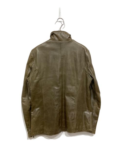 Y'2 leather（ワイツーレザー）Y'2 leather (ワイツーレザー) シングルライダースジャケット ブラック サイズ:3の古着・服飾アイテム