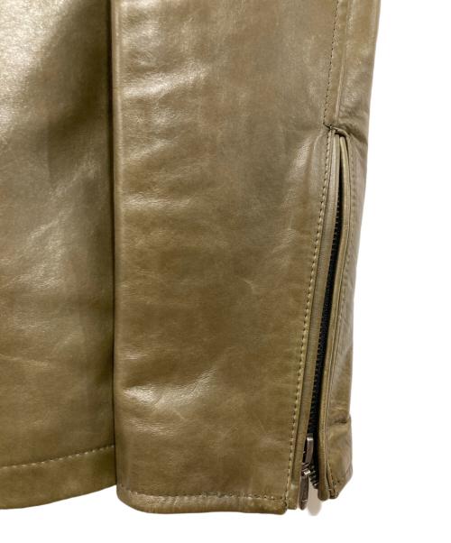 Y'2 leather（ワイツーレザー）Y'2 leather (ワイツーレザー) シングルライダースジャケット ブラック サイズ:3の古着・服飾アイテム