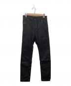 DIESELディーゼル）の古着「KROOLEY-E-NE WEAT JEANS」｜ブラック