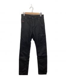 DIESEL（ディーゼル）の古着「KROOLEY-E-NE WEAT JEANS」｜ブラック