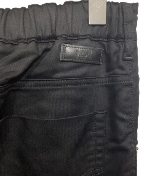 DIESEL（ディーゼル）DIESEL (ディーゼル) KROOLEY-E-NE WEAT JEANS ブラック サイズ:30の古着・服飾アイテム