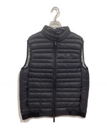ARMANI EXCHANGE（アルマーニ エクスチェンジ）の古着「ダウンベスト」｜ブラック