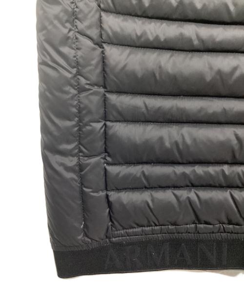 ARMANI EXCHANGE（アルマーニ エクスチェンジ）ARMANI EXCHANGE (アルマーニ エクスチェンジ) ダウンベスト ブラック サイズ:Lの古着・服飾アイテム