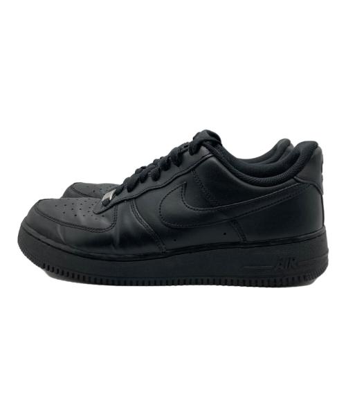 NIKE（ナイキ）NIKE (ナイキ) AIR FORCE 1 07 ブラック サイズ:27.5cmの古着・服飾アイテム