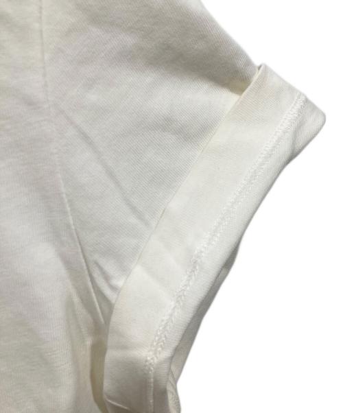 MONCLER（モンクレール）MONCLER (モンクレール) MAGLIA プリント 半袖Tシャツ ホワイト サイズ:Sの古着・服飾アイテム