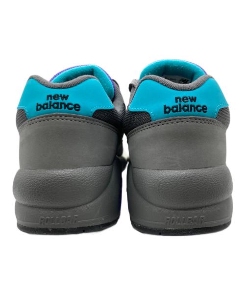 NEW BALANCE（ニューバランス）NEW BALANCE (ニューバランス) ローカットスニーカー グレー×パープル サイズ:JPM28の古着・服飾アイテム
