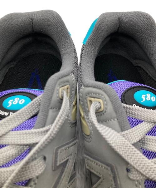 NEW BALANCE（ニューバランス）NEW BALANCE (ニューバランス) ローカットスニーカー グレー×パープル サイズ:JPM28の古着・服飾アイテム