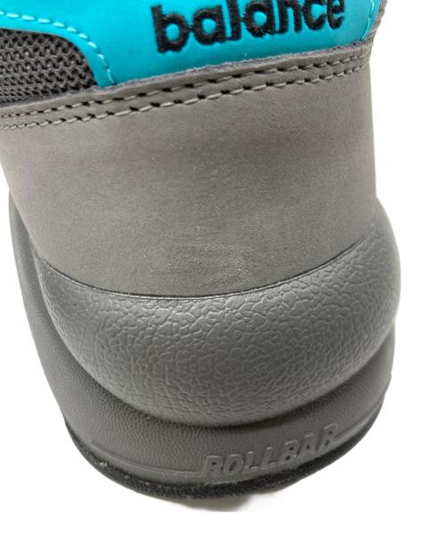 NEW BALANCE（ニューバランス）NEW BALANCE (ニューバランス) ローカットスニーカー グレー×パープル サイズ:JPM28の古着・服飾アイテム