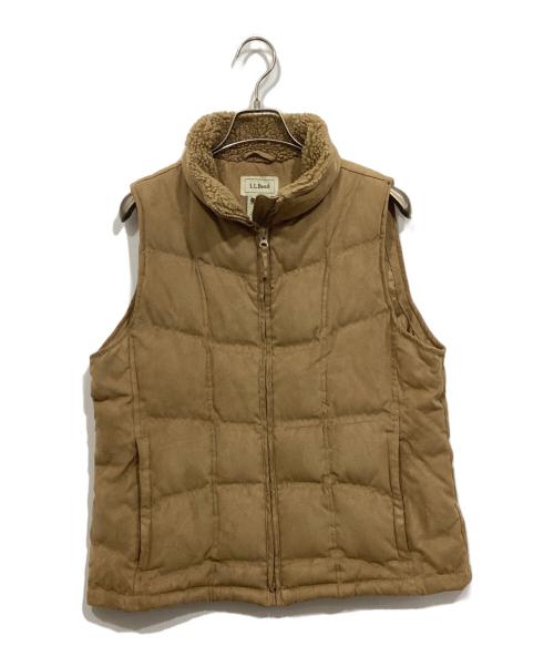 L.L.Bean（エルエルビーン）L.L.Bean (エルエルビーン) ダウンベスト ブラウン サイズ:Lの古着・服飾アイテム