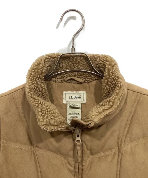 L.L.Bean（エルエルビーン）L.L.Bean (エルエルビーン) ダウンベスト ブラウン サイズ:Lの古着・服飾アイテム