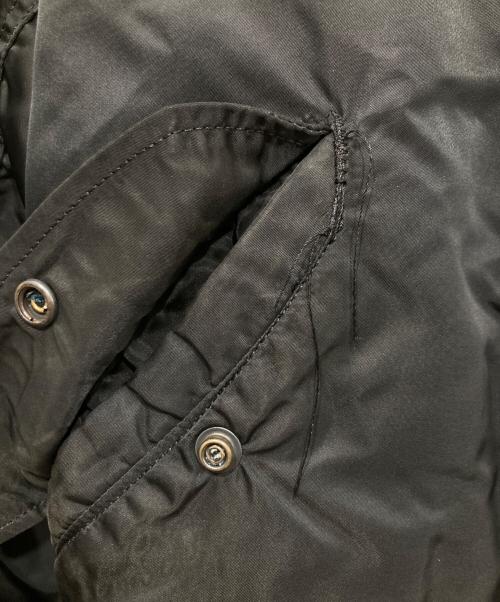 ALPHA（アルファ）ALPHA (アルファ) MA-1ジャケット ブラック サイズ:LARGEの古着・服飾アイテム