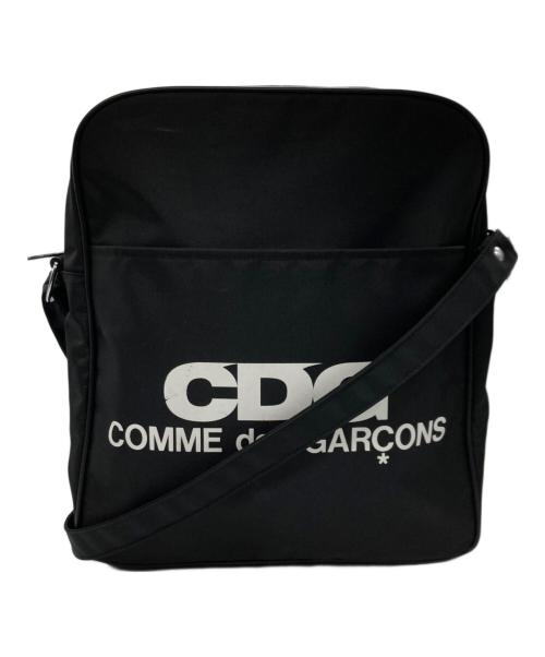 CDG（シーディージー）CDG (シーディージー) ナイロンショルダーバッグ ブラックの古着・服飾アイテム
