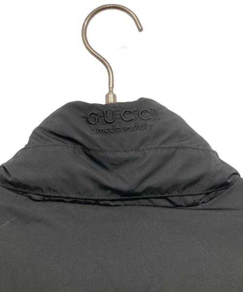 GUCCI（グッチ）GUCCI (グッチ) ダウンジャケット ブラック サイズ:Ｌの古着・服飾アイテム