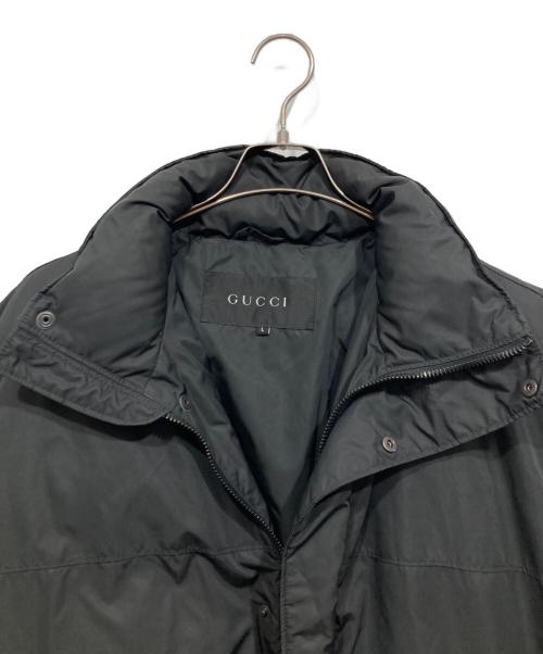 GUCCI（グッチ）GUCCI (グッチ) ダウンジャケット ブラック サイズ:Ｌの古着・服飾アイテム