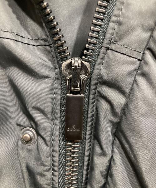 GUCCI（グッチ）GUCCI (グッチ) ダウンジャケット ブラック サイズ:Ｌの古着・服飾アイテム