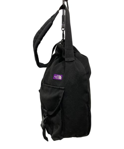 THE NORTHFACE PURPLELABEL（ザ・ノースフェイス パープルレーベル）THE NORTHFACE PURPLELABEL (ザ・ノースフェイス パープルレーベル) ショルダーバッグ / ストロールトートバッグ ブラックの古着・服飾アイテム