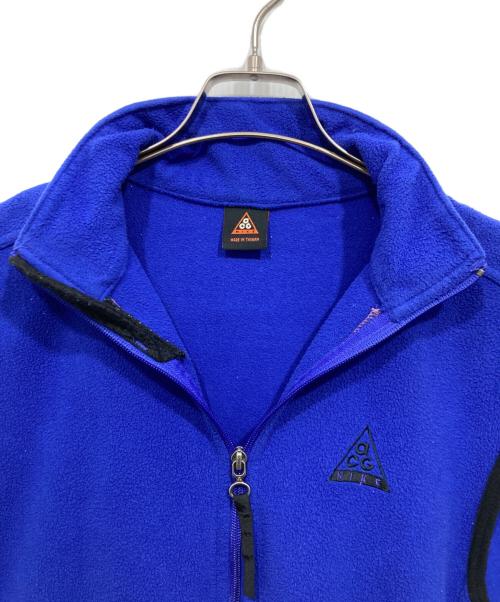 NIKE ACG（ナイキエーシージー）NIKE ACG (ナイキエーシージー) フリースベスト ブルー サイズ:Ｍの古着・服飾アイテム