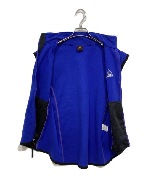 NIKE ACG（ナイキエーシージー）NIKE ACG (ナイキエーシージー) フリースベスト ブルー サイズ:Ｍの古着・服飾アイテム