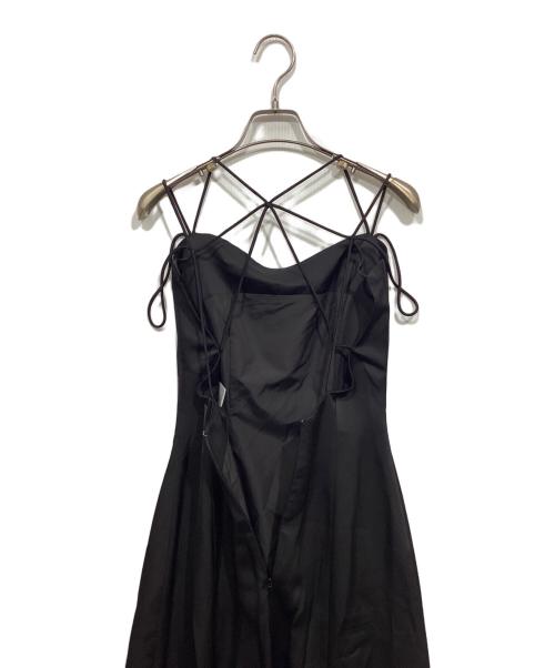darich（ダーリッチ）Darich (ダーリッチ) エフェメラルキャミロングワンピース ブラック サイズ:Free 未使用品の古着・服飾アイテム