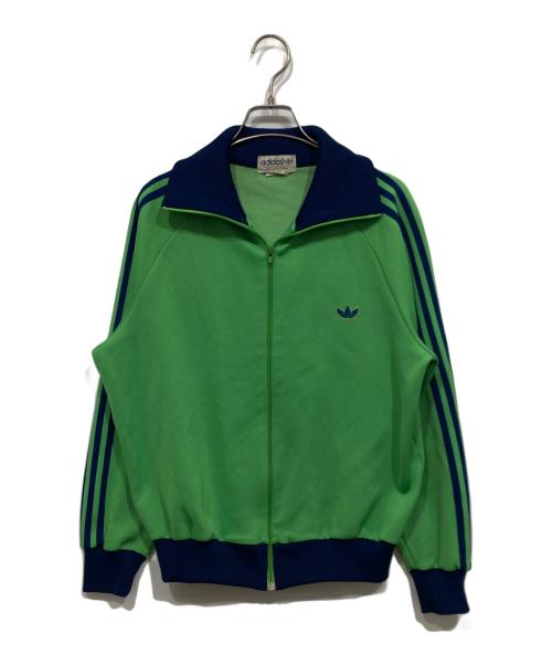 adidas（アディダス）adidas (アディダス) トラックジャケット グリーン サイズ:3号の古着・服飾アイテム