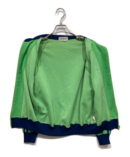 adidas（アディダス）adidas (アディダス) トラックジャケット グリーン サイズ:3号の古着・服飾アイテム