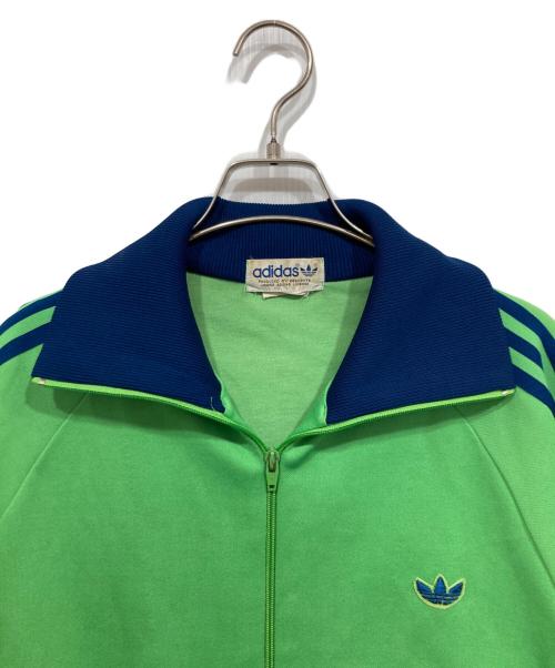 adidas（アディダス）adidas (アディダス) トラックジャケット グリーン サイズ:3号の古着・服飾アイテム