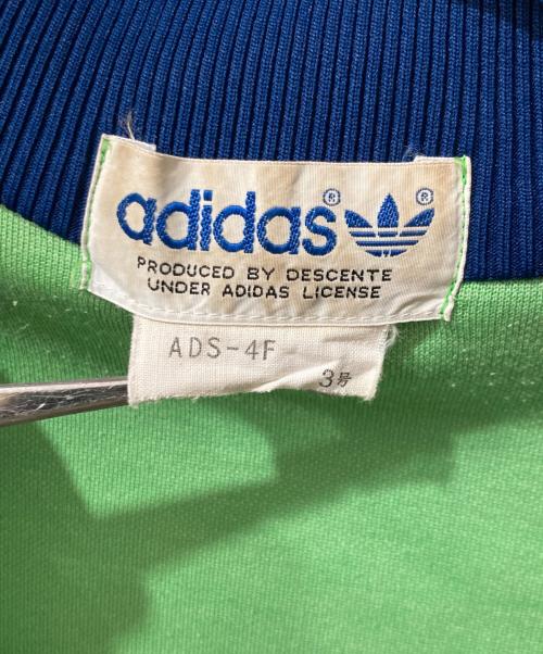 adidas（アディダス）adidas (アディダス) トラックジャケット グリーン サイズ:3号の古着・服飾アイテム