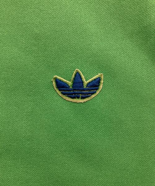 adidas（アディダス）adidas (アディダス) トラックジャケット グリーン サイズ:3号の古着・服飾アイテム