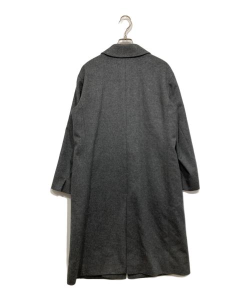 23区（ニジュウサンク）23区 (ニジュウサンク) チェスターコート グレー サイズ:38の古着・服飾アイテム