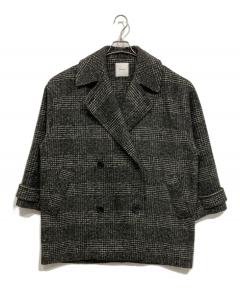 中古・古着通販】MIU MIU (ミュウミュウ) ダブルフェイスコート グレー
