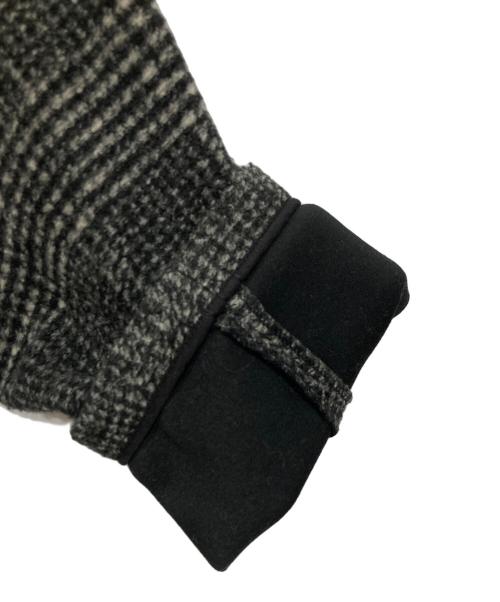 Spick and Span（スピック＆スパン）Spick and Span (スピック＆スパン) Wスライバーチェックハーフコート グレー サイズ:36の古着・服飾アイテム