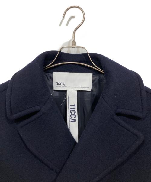 ticca（ティッカ）TICCA (ティッカ) Pコート ネイビー サイズ:Fの古着・服飾アイテム