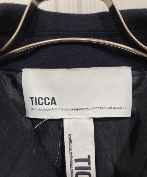 ticca（ティッカ）TICCA (ティッカ) Pコート ネイビー サイズ:Fの古着・服飾アイテム