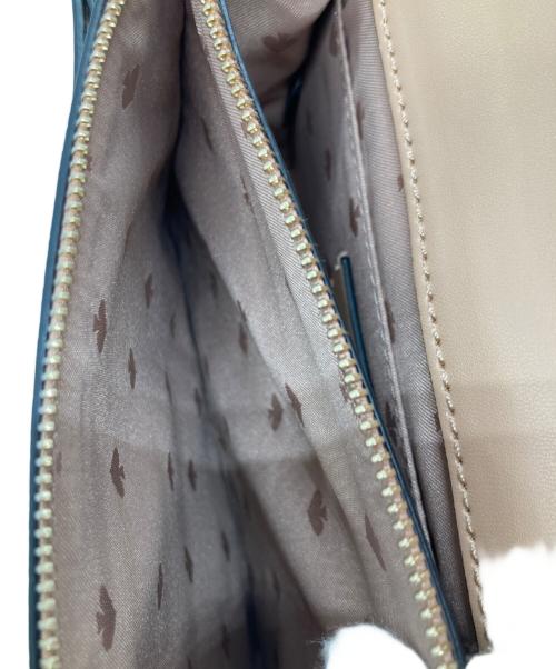 Kate Spade（ケイトスペード）Kate Spade (ケイトスペード) チェーンショルダーバッグ ブラック×ベージュの古着・服飾アイテム