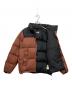 中古・古着 THE NORTH FACE (ザ ノース フェイス) ヌプシジャケット / ダウンジャケット ブラウン / カプチーノ サイズ:Ｍ：20000円