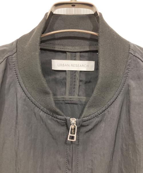 URBAN RESEARCH（アーバンリサーチ）URBAN RESEARCH (アーバンリサーチ) ナイロンツイルMA-1 ブラック サイズ:Freeの古着・服飾アイテム