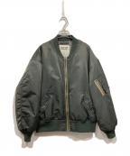ANOTHER OFFICEアナザーオフィス）の古着「MA-1ジャケット / NEO MA-1 JACKET」｜グリーン