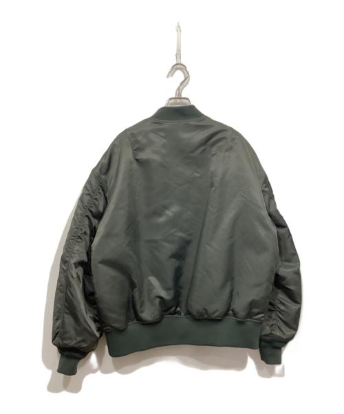 ANOTHER OFFICE（アナザーオフィス）ANOTHER OFFICE (アナザーオフィス) MA-1ジャケット / NEO MA-1 JACKET グリーン サイズ:01の古着・服飾アイテム