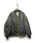 ANOTHER OFFICE（アナザーオフィス）の古着「MA-1ジャケット / NEO MA-1 JACKET」｜グリーン