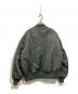 ANOTHER OFFICE (アナザーオフィス) MA-1ジャケット / NEO MA-1 JACKET グリーン サイズ:01：24000円