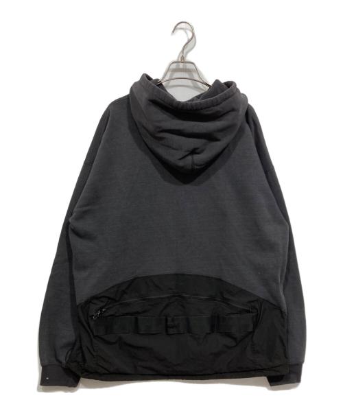 REMI RELIEF（レミレリーフ）REMI RELIEF (レミレリーフ) BRIEFING (ブリーフィング) コラボSWEAT PARKA グレー サイズ:サイズ記載なしの古着・服飾アイテム