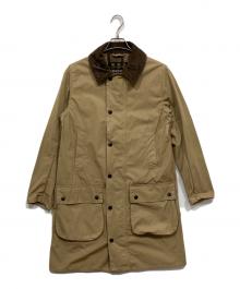 Barbour（バブアー）の古着「ノンオイルミドルコーデュロイカラーコート」｜ベージュ