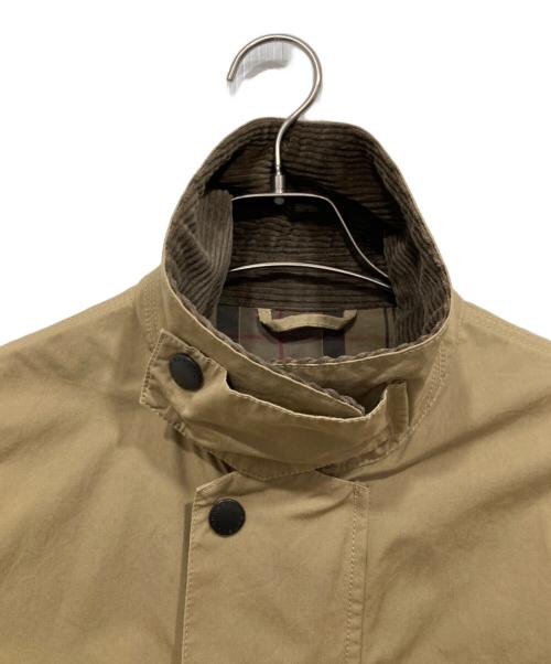 Barbour（バブアー）Barbour (バブアー) ノンオイルミドルコーデュロイカラーコート ベージュ サイズ:36の古着・服飾アイテム